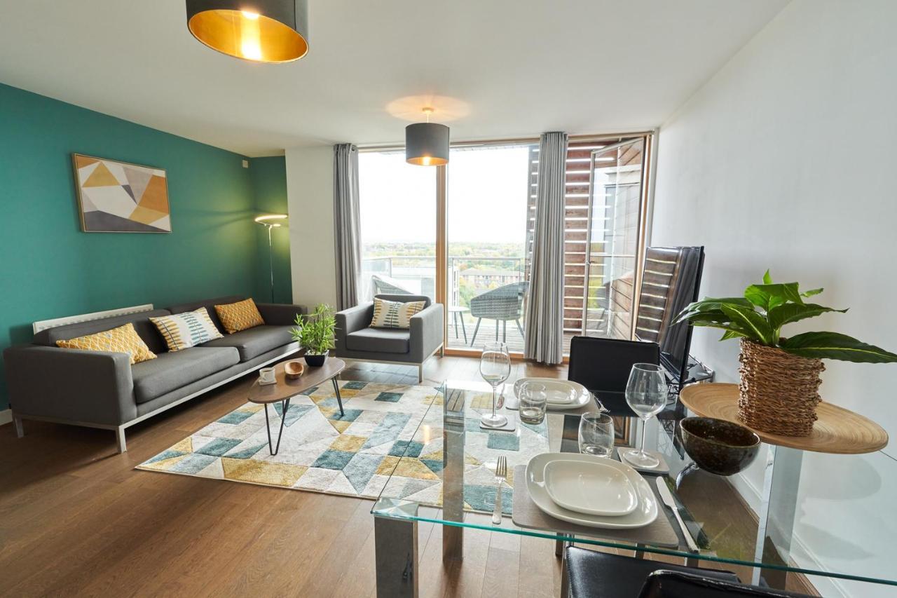 Shortstaymk Vizion Apartments, With Free Superfast Wi-Fi, Parking, Sky Sports And Movies Milton Keynes Luaran gambar