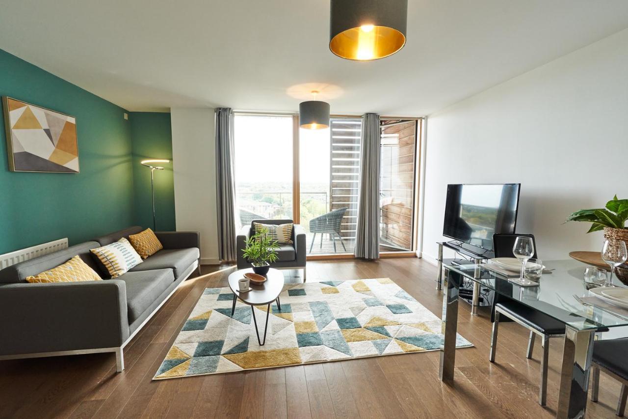 Shortstaymk Vizion Apartments, With Free Superfast Wi-Fi, Parking, Sky Sports And Movies Milton Keynes Luaran gambar