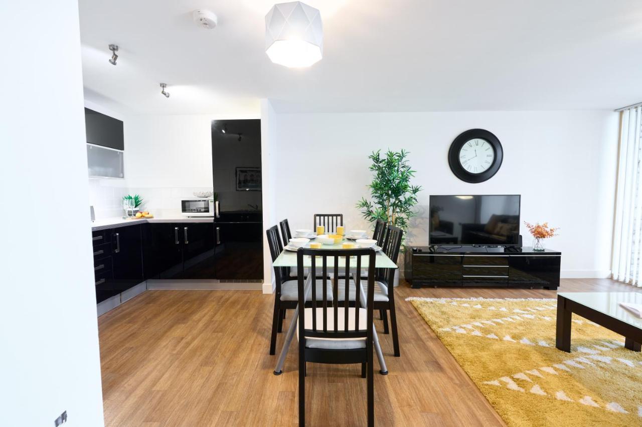 Shortstaymk Vizion Apartments, With Free Superfast Wi-Fi, Parking, Sky Sports And Movies Milton Keynes Luaran gambar