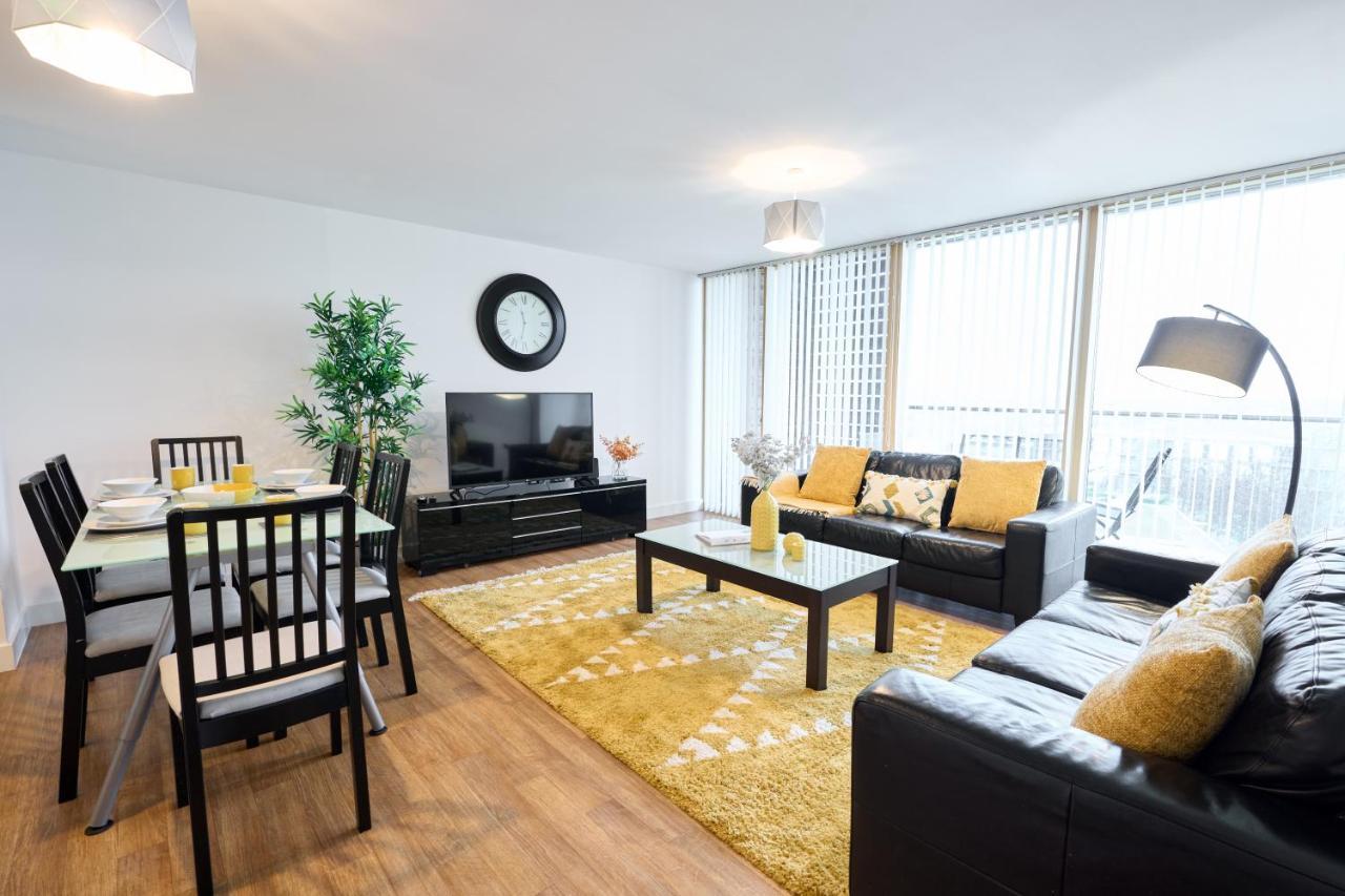 Shortstaymk Vizion Apartments, With Free Superfast Wi-Fi, Parking, Sky Sports And Movies Milton Keynes Luaran gambar